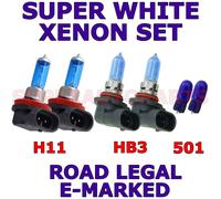 Volvo C70 Cabrio 2006+ Set Di 2X H11 HB3 501 Lampadine Xenon