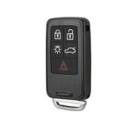 Volvo Chiave a 5 Pulsanti Per V40, V70, V60, XC60, XC70, S60, S80 - Portachiavi Con Lama Non Tagliata
