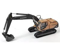 Volvo EC210 Escavatore Cingolato 1/87th Scala Giallo/Grigio Nuovo IN Scatola T48