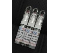 Volvo Elettrico Argento 477 Pittura Ritoccare Penna Chip Riparazione Graffi V40