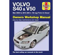 Volvo S40 & V50 Petrol & Diesel (Mar '04-'13) Haynes Repair Manual