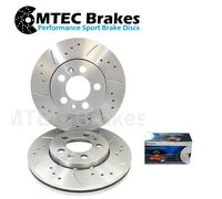 Volvo S60 S70 2.5 R 03-07 Anteriore Performance Dischi Freno Forati Baffati &
