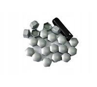 VOLVO Tappi per viti per cerchioni, cromati opachi