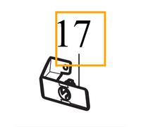 VOLVO V90CC staffa esterna destra cestello sensore paraurti posteriore OE