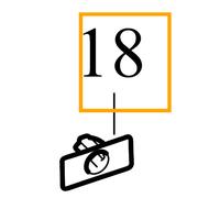 VOLVO V90CC staffa esterna sinistra sensore cestello asso paraurti posteriore OE