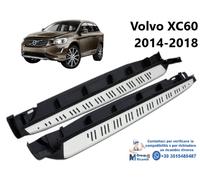 Volvo XC60 '14 Coppia Set Pedane Laterali Scalette Barre Sottoporta Predellini