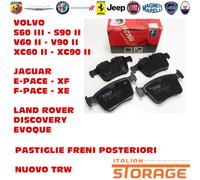 VOLVO XC60 XC90 JAGUAR LAND ROVER PASTIGLIE FRENO POSTERIORE NUOVO TRW GDB2110