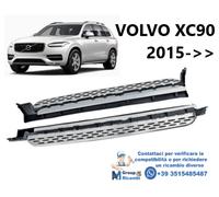 Volvo XC90 '15 Coppia Set Pedane Laterali Scalette Barre Sottoporta Predellini