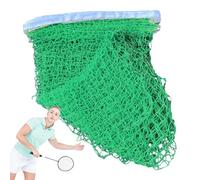 Volyball, Professional con corse in nylon e forti mesh | Rete da tennis portatile pieghevole per cortile spiaggia di spiaggia, rete di pallavolo per esterni al coperto