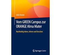 Vom Green Campus Zur Orange Alma Mater: Nachhaltig Leben, Lehren Und Forschen