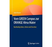 Vom Green Campus Zur Orange Alma Mater: Nachhaltig Leben, Lehren Und Forschen