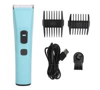 Vomeko Hair Clippers, Clipper Fast Cutting USB Rechargeable Hair Grooming Trimmer with 2 Guide Combs for Daily Use,for Men, Women, Children (Cyan)