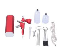 Vomeko Mini aerografo ricaricabile Mini pistola aerografata a corridoio con ugello D A 0,3 mm 50 minuti di esecuzione per mestieri, la pittura modello per nail art include doppie