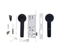 Vomeko Smart Lock Fingerprint Password Entry Door Lock with Semiconductor Recognition,Tuya App Control for Home Office Hotel (Aluminum Alloy, 200 Fingerprint Capacity)