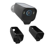 VOMENC Cover in silicone per uso esterno, compatibile con fotocamera Eufy Security eufyCam S3 Pro, custodia Eufy per fotocamera facile da installare (confezione da 2, nero)