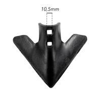 Vomere a lancia 2 fori 200x6 interasse 30 mm