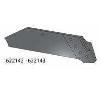 Vomere adattabile Kuhn 622142 dx Made in Italy