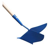 Vomere Manuale per Orto per Solchi Precisi | Acciaio Stampato e Verniciato | Dimensioni 25x20x26cm | Canna Ø28mm Conico | Peso 655gr (C/MANICO)