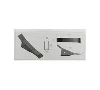 Vomere Scarpetta per ripuntatore attacco rapido adatt. Alpego con ancora 70x20mm