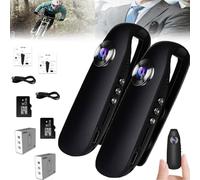 Vomli Detect Clip Body Camera, Portable Vomli Camera Magnet Back Clip, 1080P Mini Camera Body Mounted Camera, 32GB Small Body Cameras, Smart Recording and Motion Detection Camera (2pcs)