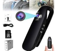Vomli Detect Clip Body Camera, Portable Vomli Camera Magnet Back Clip, 1080P Mini Camera Body Mounted Camera, 32GB Small Body Cameras, Smart Recording and Motion Detection Camera (1pcs)