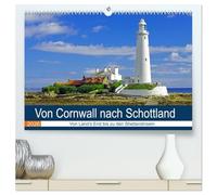 Von Cornwall nach Schottland (hochwertiger Premium Wandkalender 2026 DIN A2 quer), Kunstdruck in Hochglanz: Atemberaubend schöne Bilder aus ... Land's End bis zu den wilden Shetlandinseln