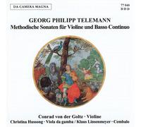 von der Goltz/Hussong/Linsenmayer Georg Philipp Telemann: Sonate Metodiche (CD)