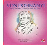 Von Dohnanyi - Sonata Viol & Piano C-Sharp Min 21