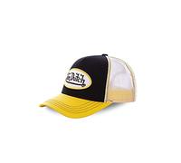 Von Dutch Baseball cap with Mesh Unisex Cappello Nero/Giallo