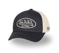 Von Dutch Berretto da baseball con rete per adulti bi-colore e logo ricamato LOFB, blu/bianco, Taglia unica