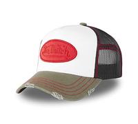 Von Dutch Berretto da baseball da uomo e donna, regolabile, berretto da baseball, originale, senza deformazione e tutte le stagioni, bianco, Taglia Unica