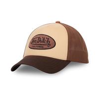 Von Dutch Berretto Trucker TERRY da uomo e donna regolabile beige Taglia Unica