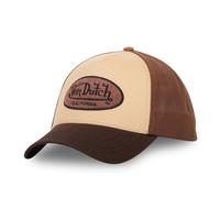 Von Dutch Berretto da uomo e donna, berretto Trucker TERRY, regolabile, beige, Taglia Unica