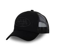 Von Dutch Berretto da uomo e donna, con log, berretto da camionista regolabile con snapback, Nero , Taglia Unica