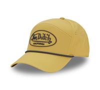 Von Dutch Berretto da uomo e donna, regolabile, berretto a 6 pannelli, Giallo/Blu marino, Taglia unica