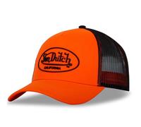 Von Dutch Berretto da uomo e donna, regolabile, berretto da Trucker Fluo, arancione, Taglia Unica