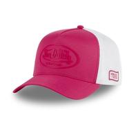 Von Dutch Berretto da uomo e donna, regolabile, berretto da Trucker Fluo, Rosa Fluo/Bianco, Taglia unica