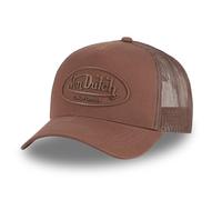 Von Dutch Berretto da uomo e donna, regolabile, berretto Trucker Logo, marrone, Taglia unica