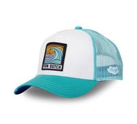 Von Dutch Berretto da uomo e donna Surf, berretto Trucker regolabile con Snapback, bianco, Taglia Unica