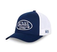 Von Dutch Cappello da uomo e da donna regolabile, berretto Trucker LOF, regolabile con strapback, blu/bianco, Taglia unica