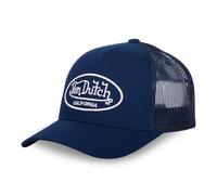 Von Dutch Cappello da uomo e da donna regolabile, berretto Trucker LOF, regolabile con strapback, Blu marino, Taglia unica