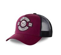 Von Dutch Berretto da uomo e donna, berretto Trucker regolabile e autentico, rosso, Taglia Unica