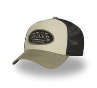 Von Dutch Cappello Trucker con Rete Adulto Patch Poly, Cachi/Nero/Beige, Taglia unica