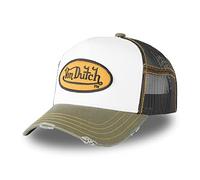 Von Dutch Cappello Uomo e Donna, Trucker Summer, Bianco YEL