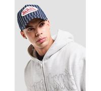 Von Dutch - Cappellino stile trucker blu a righe No Size