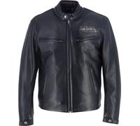 Von Dutch X Helstons Basic Giacca in pelle da moto, taglia 3XL per maschi
