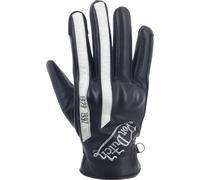 Von Dutch X Helstons Hawk Guanti da moto, nero-bianco, taglia 2XL per maschi