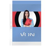 von Leitz 40272003 - Confezione da 100 buste trasparenti A4, apertura superiore, plastica trasparente di alta qualità, senza acidi, resistenti ai documenti e forate, 100 pezzi