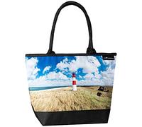 VON LILIENFELD Borsa Faro di Sylt spiaggia di mare Shopper Dimensioni 42 x 30 x 15 cm Borsa da spiaggia Ufficio