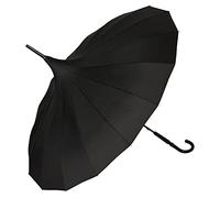 VON LILIENFELD Ombrello Matrimonio Parasole Donna Pagoda Charlotte nero